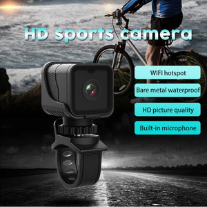 1080p HD Wireless Mini Camera, Wifi Hotspot Cam, Outdoor Sports & Motorcycle Dash Recorder