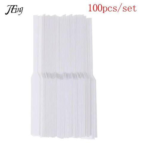 100-Pack Essential Oil Test Strips - 130mm Aromatherapy Scent Blotter Papers