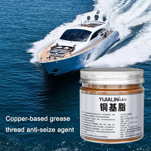 100g Copper Anti-Seize Grease Lubricant for Bolts, Hubs, Gears & Car Brake Pads