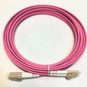 "100g 40Gbps OM4 Fiber LC-LC Patch Cable 50/125 2m Multimode Duplex"