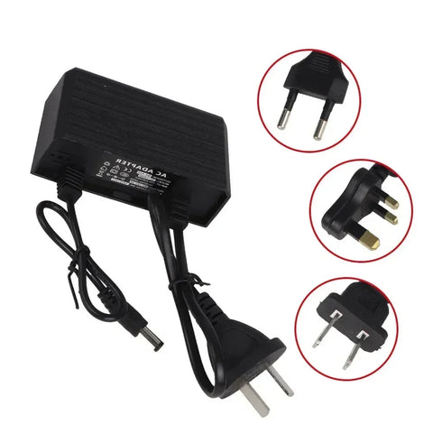 12V 2A Power Adapter CCTV Camera Outdoor AC/DC 100-240V Input EU US AU Plug Charger Universal Converter