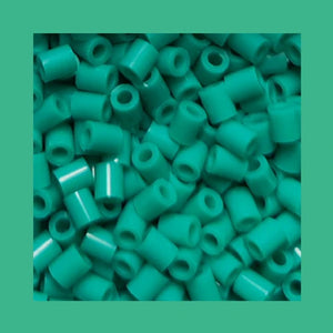 1000pcs 5mm Green Fuse Beads for Kids Pixel Art & DIY Crafts