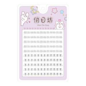 10-Pack Dramatic Volume False Eyelashes Set 5-7mm + Applicator