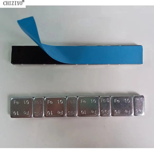0.6kg Tire Balancing Blocks 5g/10g, Auto Steel Rim Hub Adhesive Weights