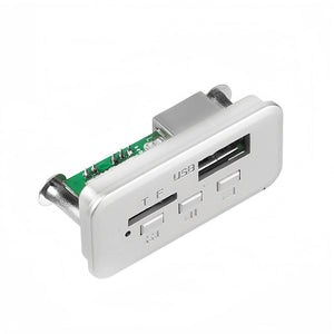 "12V Bluetooth 5.0 Car MP3 Player Kit with USB, TF, FM Radio, Wireless Audio Receiver Decoder Board"