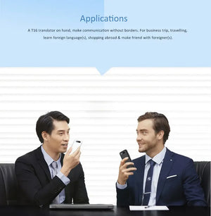Portable T16 AI Voice Translator: 138 Languages, Real-Time, 3.1" Screen, Offline Capability, Voice Record