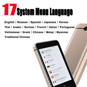 Instant Translator Device with 137 Languages, Real-Time Voice & Text Translation, 16 Offline Supported