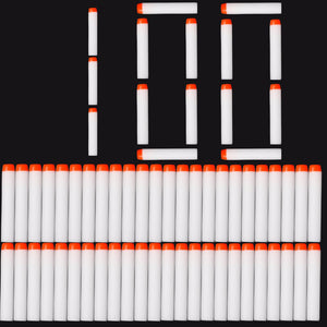 100 Glow-in-Dark Foam Dart Refill Pack for Toy Blasters