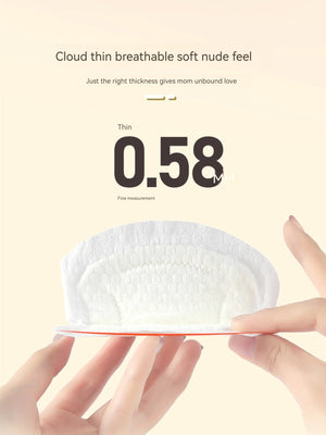 100pcs Disposable Nursing Pads Breathable Slim Super Absorbent Cotton Breastfeeding Pads
