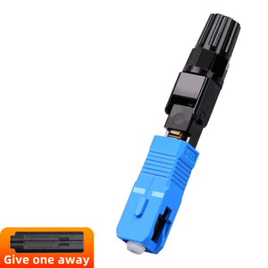 100pcs Fiber Optic Splice Connectors SC-APC/SC-UPC FTTH Quick Connect Kit