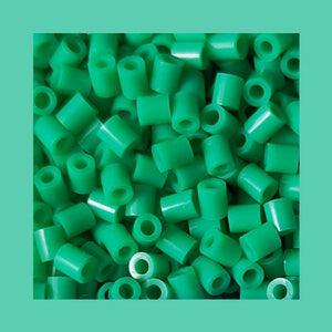 1000pcs 5mm Green Fuse Beads for Kids Pixel Art & DIY Crafts