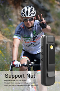 1080p Mini Camera with Night Vision and WiFi - Law Enforcement and Sports Action Recorder