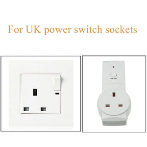 10-Pack UK Outlet Plug Socket Covers | Child Safety Protector Guards