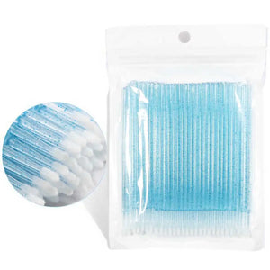 100-Pack Disposable Mascara Wands for Lash Extensions & Makeup