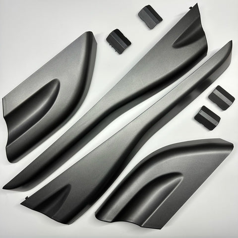8pcs Roof Rack End Cover Set for Hyundai Tucson 2004-2008 - Protective Plastic Shell Replacement Parts