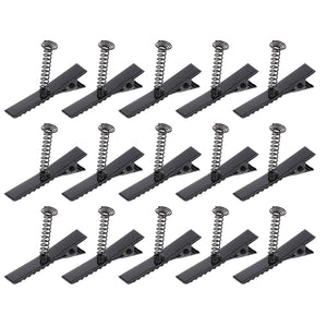 100pcs Duckbill Hair Clips - Iron Hairpins for DIY Styling & Headdresses Accessory Set