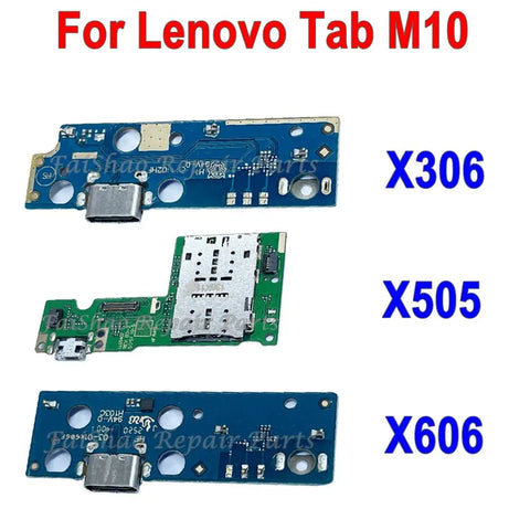 Charging Port Connector Dock Flex Cable for Lenovo Tab M10 Plus X606 X306 X505 Series