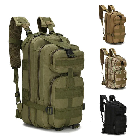 3P Tactical Backpack 30L First Aid Hiking Camping Trekking Sport Outdoor Gear Rucksack