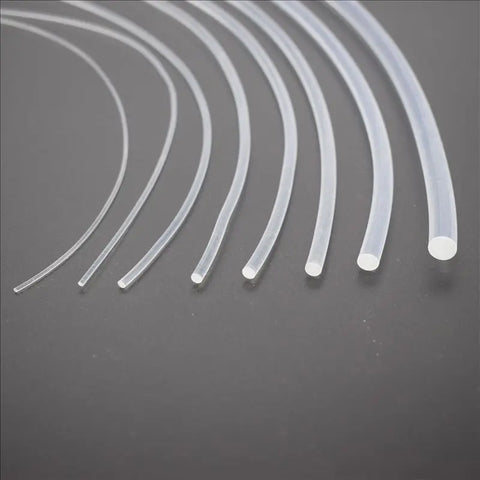 1m High Bright Side Glow Transparent Solid Core Optical Fiber Cable, 1-14mm Diameter