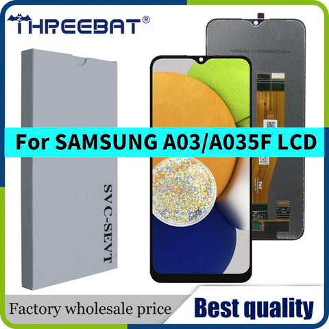 6.5" LCD Touch Screen Digitizer for Samsung A03 A035F/A035G/SM-A035M Replacement Parts