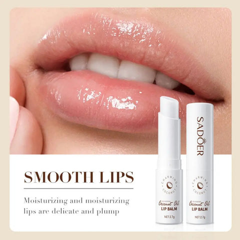Coconut Lip Balm – Hydrating & Softening Lip Moisturizer Conditioner