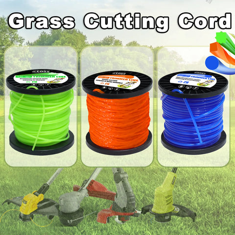 1lb Nylon Pentagram Trimmer Line for Grass Trimmers – Multi-Type Mowing String