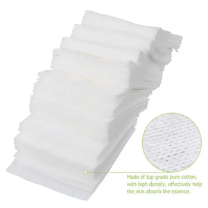 100pcs Non-Woven Gauze Pads 10x10cm for Wound Care, Cotton Sponge, First Aid Supplies