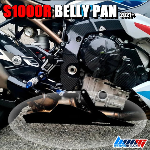 BMW S1000R 2021-2024 Motorcycle Exhaust Belly Pan Cover Protection Accessories