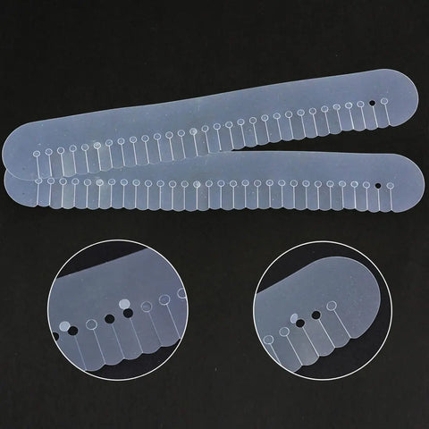 5pcs Hair Extensions Heat Shields Guards Multi-Hole Fusion Glue Protectors