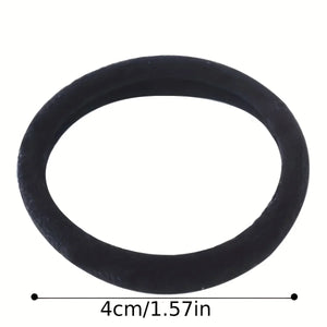 100pcs High Elastic Black Hair Bands Rubber Ties Ponytail Holders Kids Hair Accessories Scrunchies