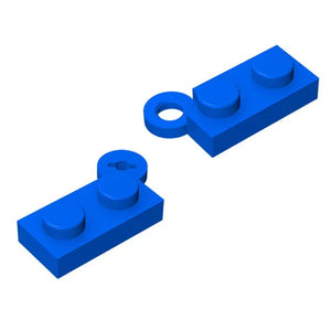10-Pack Swivel Hinge Plates 1x4 Building Blocks Compatible with Leading Kids' Construction Sets