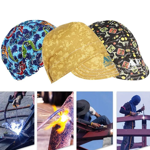Elastic Flame Resistant Welding Cap - Welder Protective Head Cover Anti-scalding Safety Hood