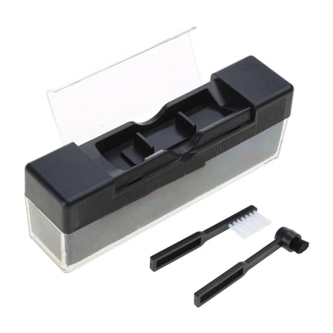 Carbon Fiber Anti-Static Brush Cleaner for Vinyl Records and Turntable Maintenance