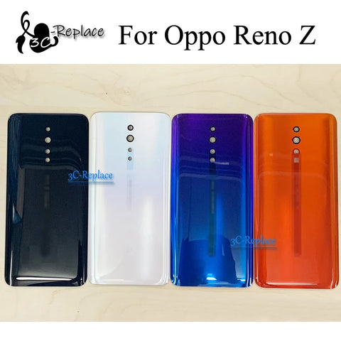 6.4" Rear Battery Cover for Oppo Reno Z PCDM10 PCDT10 CPH1979 – Glass Lens Housing Replacement
