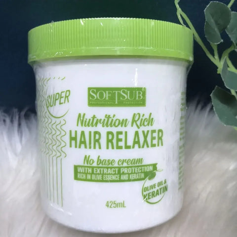 212ml Keratin & Olive Oil Curl Relaxer Treatment for Curly Hair