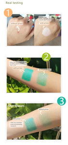 Matte White Waterproof Eyeshadow Primer & Concealer Base - Long-lasting Makeup Finish