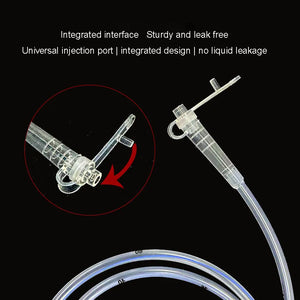 10-Pack 14fr Silicone Nasogastric Feeding Tubes, Medical Grade, Individually Packaged