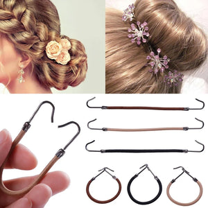 100-Pack Non-Slip Hair Ties - Colorful Elastic Bands for All Hair Types