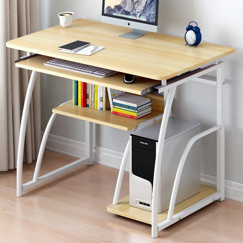 Adjustable Monitor Stand with Storage - Desktop Riser & Organizer for Office Desk