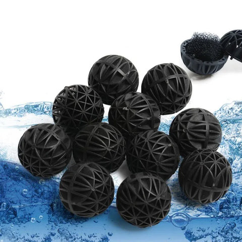 Aquarium Bio Media Balls for Canister & Pump Filters - Multiple Sizes Available