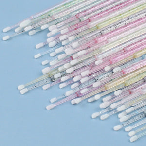 100 Pack Disposable Mascara Brushes for Lash Extensions & Makeup Application