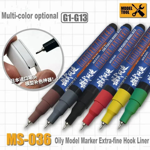 Fine Tip Oil-Based Marker for Models & DIY Painting Crafts