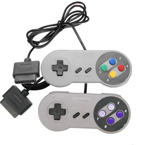 16 Bit Gamepad Controller for SNES Console - Classic Gaming Joystick