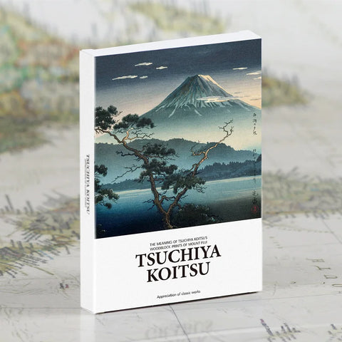 30 Pcs Japanese Art Postcards Set - Tsuchiya Koitsu Style Greeting Cards for DIY Journaling & Decoration