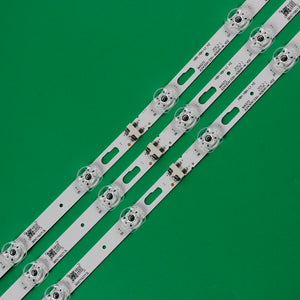 Samsung UE43TU8000 UE43TU8002 LED Backlight 10-LED Strip Replacement Kit