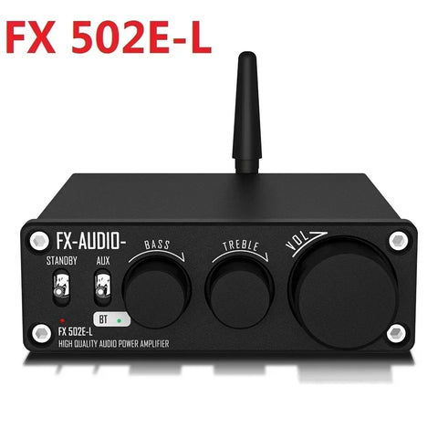 HiFi 2.0/2.1 Bluetooth 5.1 Digital Audio Mini Amplifier 75W x 2 with Bass & Treble Adjustment, 19V