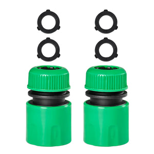 1/2" Quick Connect Hose Adapter Set for Easy Garden Hose Attachment