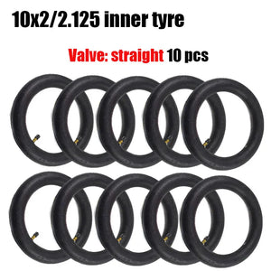 10" Electric Scooter Tires & Tubes 10x2/2.125 - Multi-pack Choices