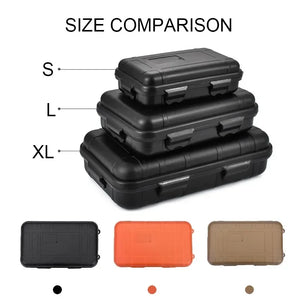 Outdoor Waterproof Plastic Survival Storage Box – Small/Large/XXL – Camping & Travel Container
