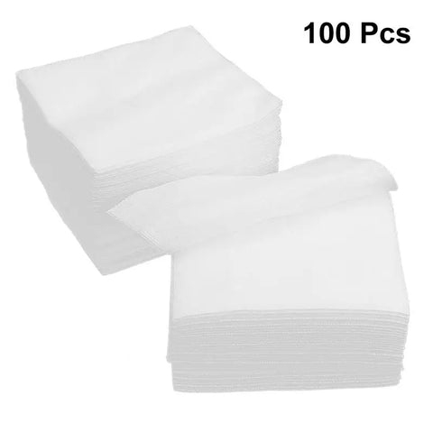 100pcs Non-Woven Gauze Pads 10x10cm for Wound Care, Cotton Sponge, First Aid Supplies